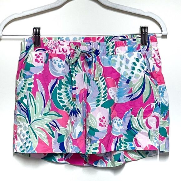 NWOT Lilly Pulitzer Katia Shorts in Multi Raise The Bar Sz XXS - Picture 3 of 7